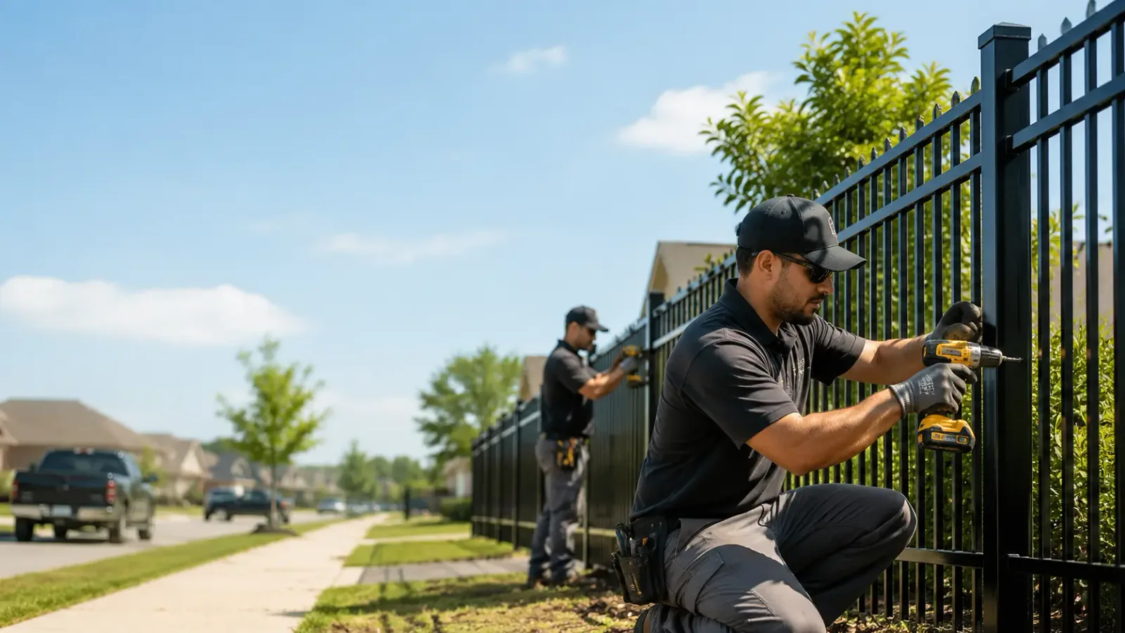 Metal Fence Installation in Weddington, NC